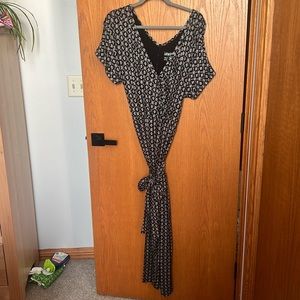 Latched Mama V Neck Jumpsuit